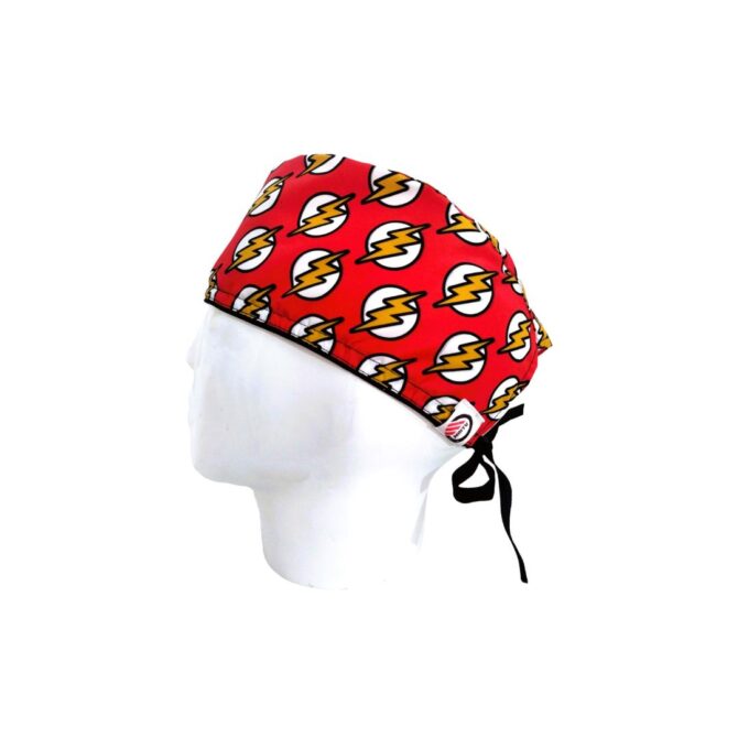 Gorro Quirúrgico Hombre + Lanyard Flash Rayo