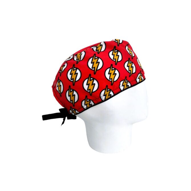 Gorro Quirúrgico Hombre + Lanyard Flash Rayo - Imagen 3