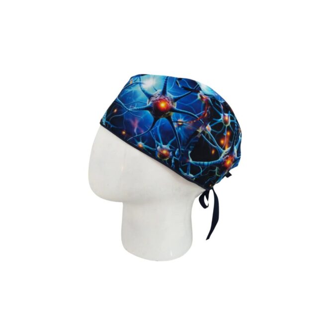 Gorro Quirúrgico Hombre + Lanyard Conexiones Neuronales