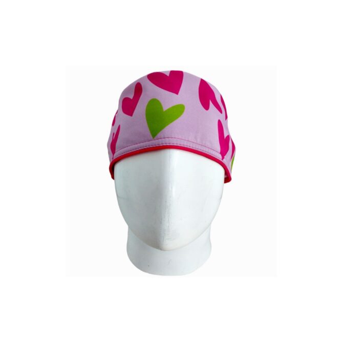 Gorro Quirúrgico Mujer + Lanyard Love Pink - Imagen 2
