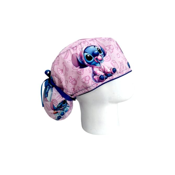 Gorro Quirúrgico Mujer + Lanyard Baby Stitch - Imagen 3