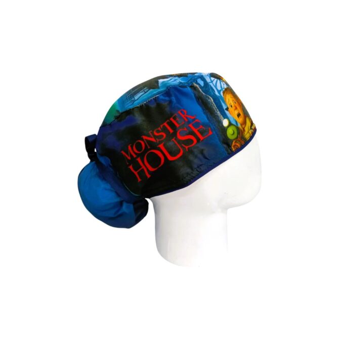 Gorro Quirúrgico Hombre + Lanyard Monster house - La casa de los sustos - Imagen 3