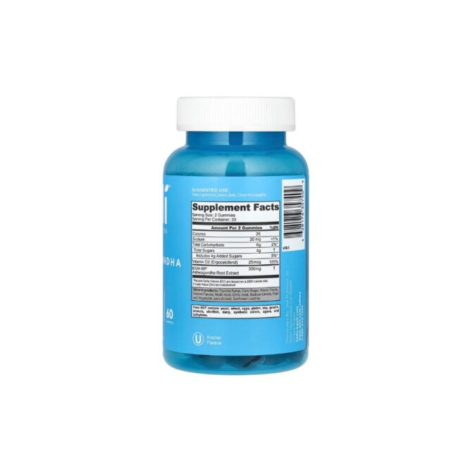 Goli Nutrition, Gomitas de ginseng indio, 60 gomitas - Imagen 2