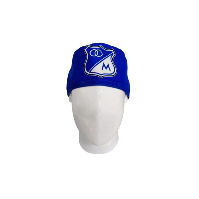 Gorro Quirúrgico Hombre + Lanyard Millonarios Futbol