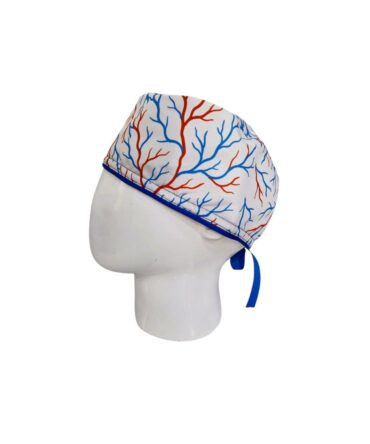 Gorro Quirúrgico Hombre + Lanyard Arterias y Venas Cerebrales
