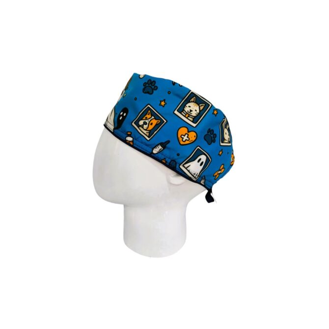 Gorro Quirúrgico Hombre + Lanyard Perro Fantasma - Imagen 3