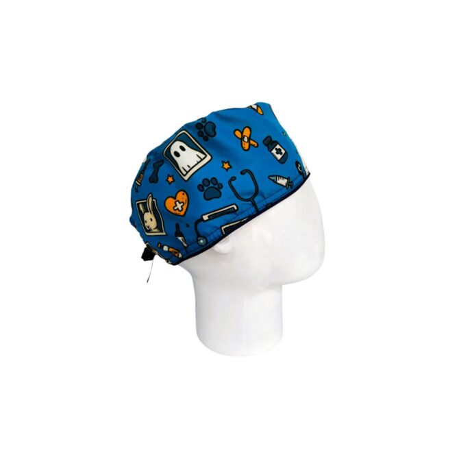 Gorro Quirúrgico Hombre + Lanyard Perro Fantasma - Imagen 2