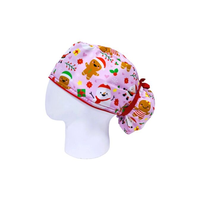 Gorro Quirúrgico Mujer + Lanyard Navipink